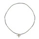 Eagle black rock necklace