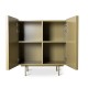 Table basse miroir 90 x 90 cm