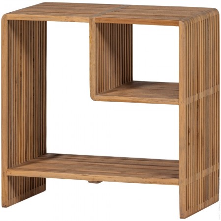 Recycled teak side cabinet
