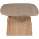 Solid oak 110 cm Tablo side table
