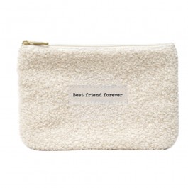 Trousse Best Friend Forever beige