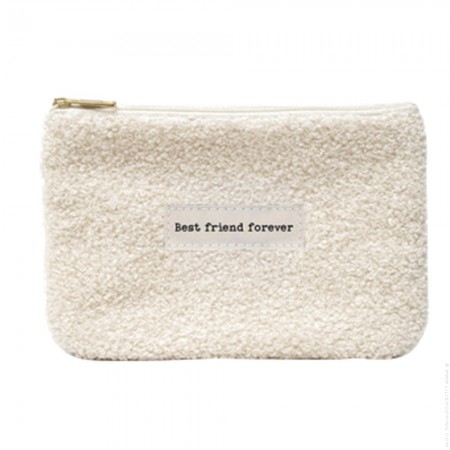 Trousse Best Friend Forever beige
