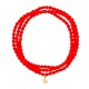 3 turn star gold vanillia bracelet
