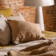 Piana gold rectangular cushion with inner