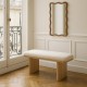 Tabouret coffre bouclette