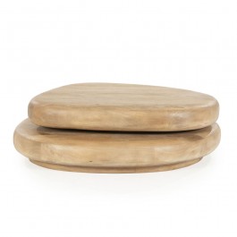 Mango wood Kabo coffee table