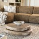 Pouf Mosa beige