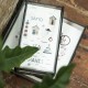 Glass and vintage black iron rectangular box