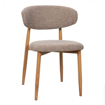 Chaise Mila taupe