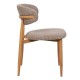 Mila taupe chair