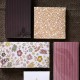 Serviettes en papier rayées vertes ton sur ton (pack de 16)