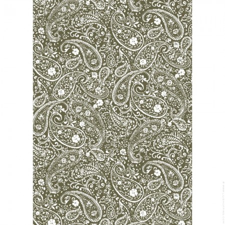5 m brown hearts paper roll