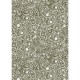 5 m brown hearts paper roll