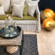 NewDelhi olive green rectangular cushion with inner