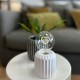Lampe blanche coeur LED