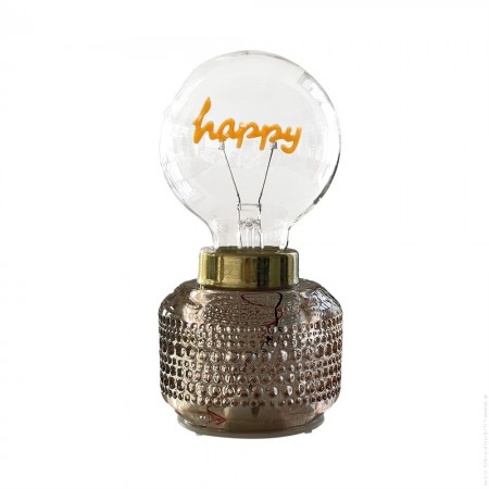 Vaness HAPPY champagne LED decorative lamp