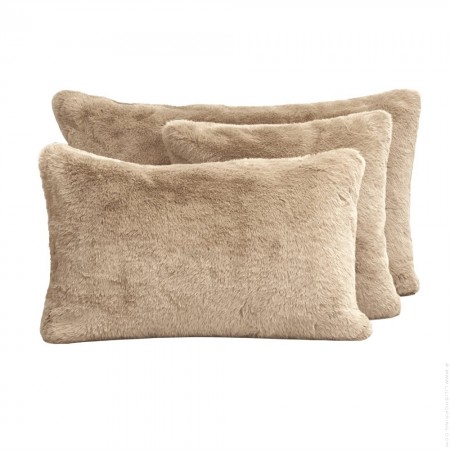 Chamonix linen square cushion with inner
