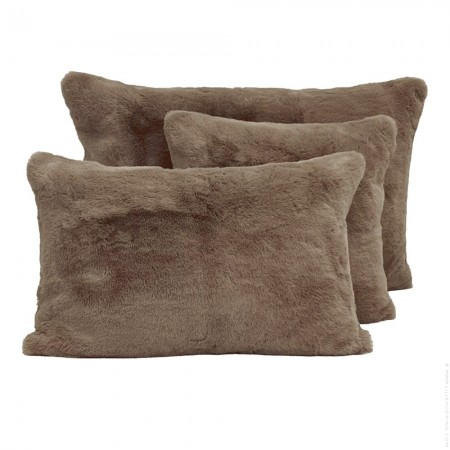 Chamonix chestnut rectagular cushion with inner