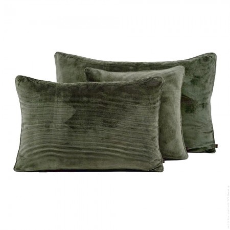 Hambourg khaki square cushion with inner