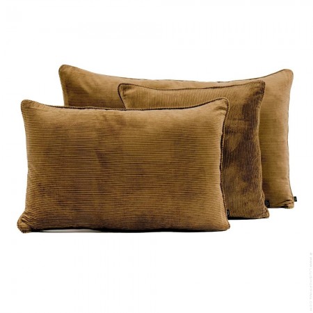 Hambourg khaki rectangular cushion with inner
