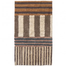 Washable 80 x 140 cm Color on earth coton rug