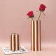 Brown stripped Giulia 15,5 cm vase