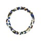 Bracelet 3 tours Ana caramel