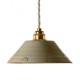 Lisette grey green hanging lamp