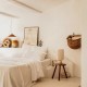 Lampe à poser Pitchoun grès chamoté et lin naturel