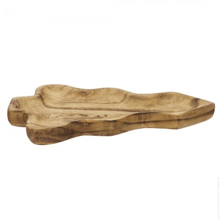 Wooden christmas tree tray