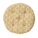 Coussin d'assise rond olive sable rose