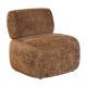 Flore brown armchair