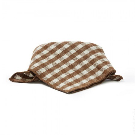 Set of 4 brown Tazza napkins