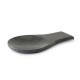 Spoon rests covered in black marble