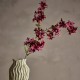 Burgundy myrtle branch artificial flower