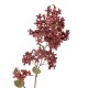 Burgundy myrtle branch artificial flower