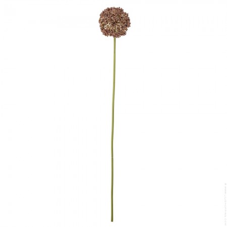 Allum stem brown artificial flower