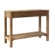 Recycled pine wood H 42 cm, 105 cm x 30 cmbench