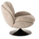 Memento armchair Athezza Retro beige natural foot