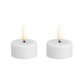 Bougie LED pomme de pain marron