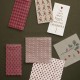 Serviettes en papier coeurs et rayures (pack de 20)