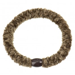 Elastique à cheveux et bracelet velours mousse