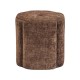 Pouf / tabouret Flore marron