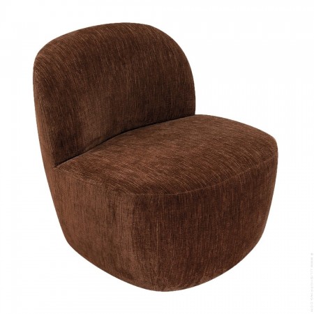 Pop terracotta armchair