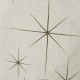 Etoile champagne et blanc cassé 60 cm
