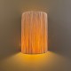 30 cm raffia wall lamp