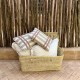 25 x 8 cm rattan basket