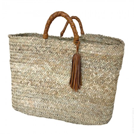 29 x 10 x 7 cm palm leaf basket
