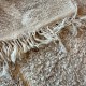 Moroccan Berber rug Beni Ouarain white ivory whit diamonds 300 x 200 cm