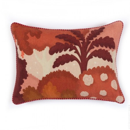 Paul hibiscus cushion